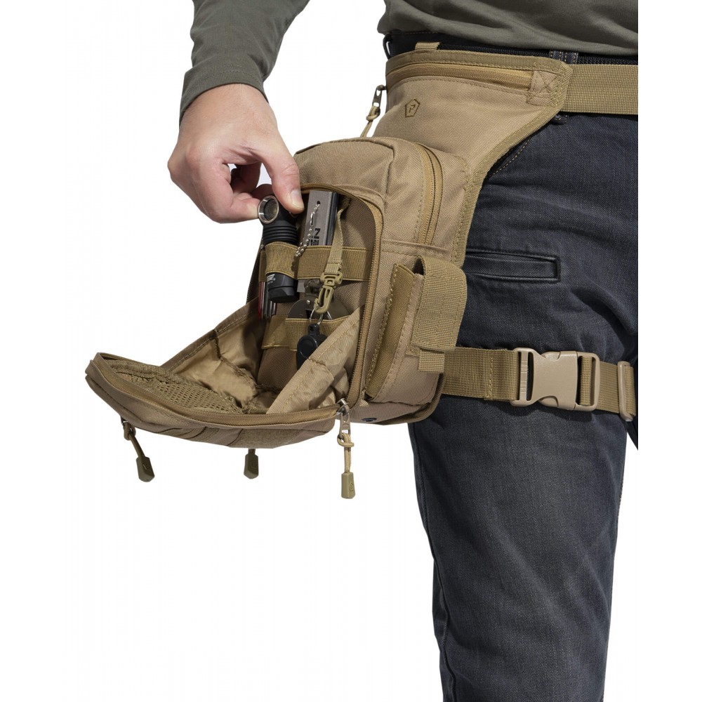 Pentagon Max-S 2.0 Olive – Τσαντάκι Μηρού για Outdoor & Επαγγελματική Χρήση