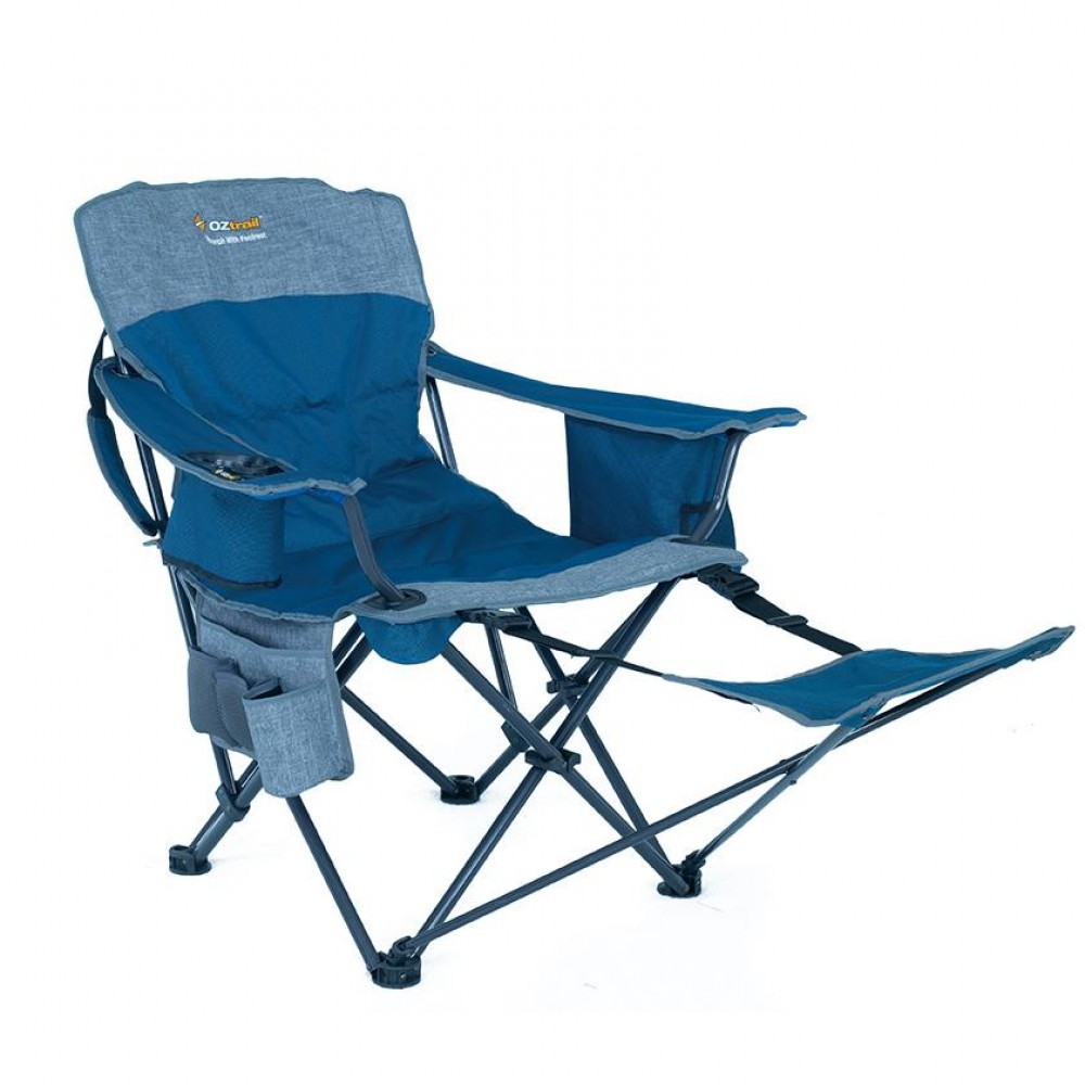 Καρέκλα Πτυσσόμενη Με Υποπόδιο Oztrail Monarch Arm Chair With Footrest OZT-428