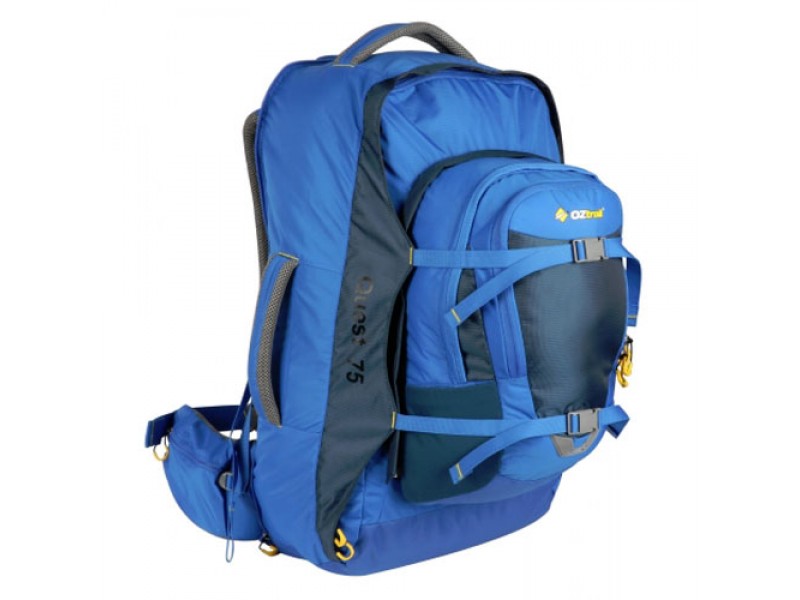 Τσάντα Σακίδιο Ταξιδίου Oztrail Quest 75L+10Lt Blue Ozt-487