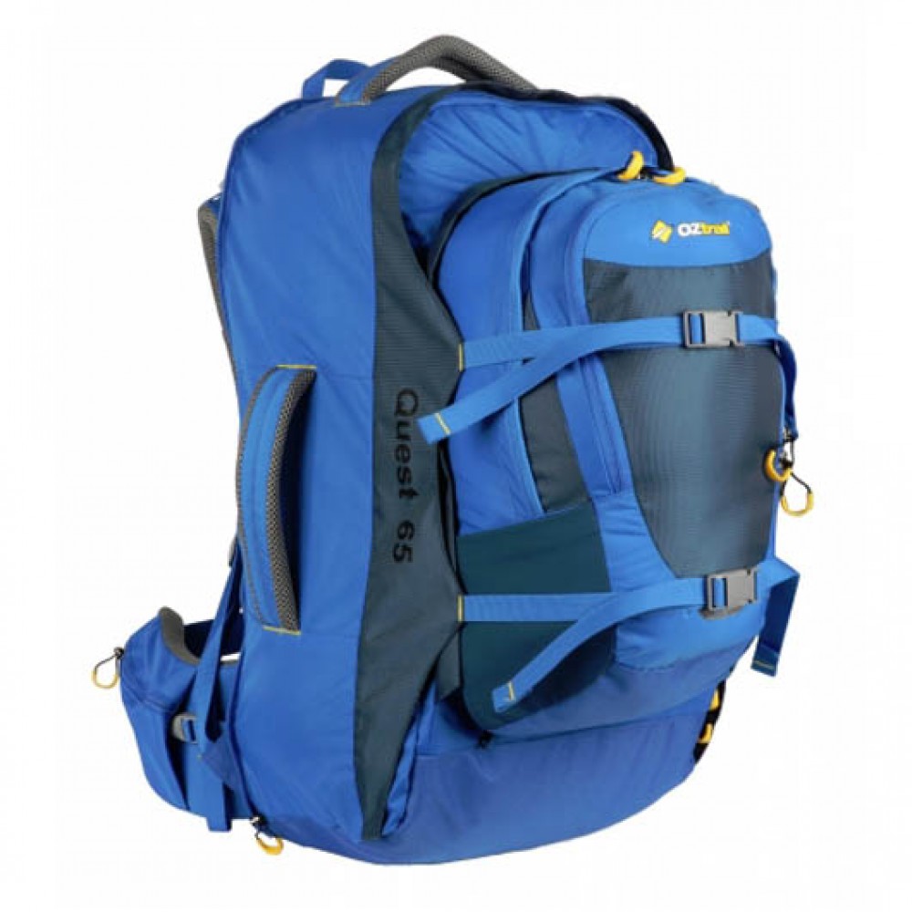 Τσάντα Σακίδιο Ταξιδίου Oztrail Quest 65+10L Blue Ozt-486