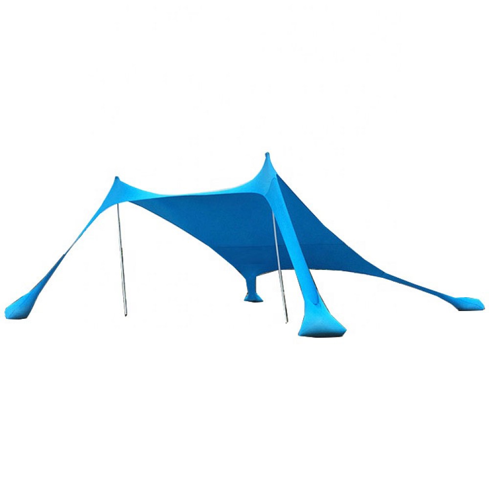 Ελαστική Τέντα Παραλίας New Camp Lycra Shelter Aegean Blue New-158