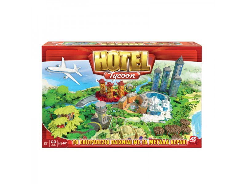 AS Games Επιτραπέζιο Παιχνίδι Hotel Για Ηλικίες 8+ Χρονών Και 2-4 Παίκτες
