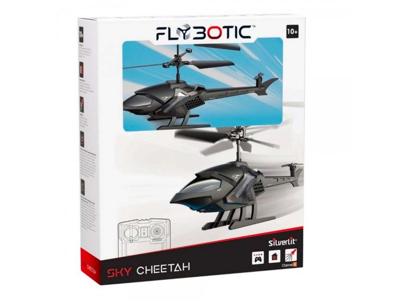 Silverlit Flybotic Sky Cheetah Τηλεκατευθυνόμενο Ελικόπτερο Για 10+ Χρονών