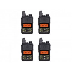 4 Τεμάχια Baofeng T1 Mini – Φορητοί Ασύρματοι για Επαγγελματική & Ερασιτεχνική Χρήση
