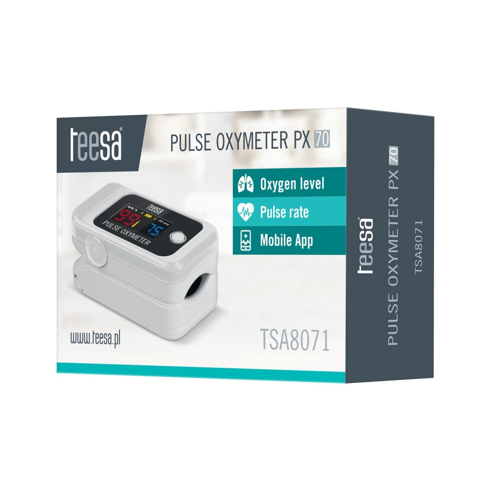 Παλμικό Οξύμετρο Δακτύλου Bluetooth TEESA PX70
