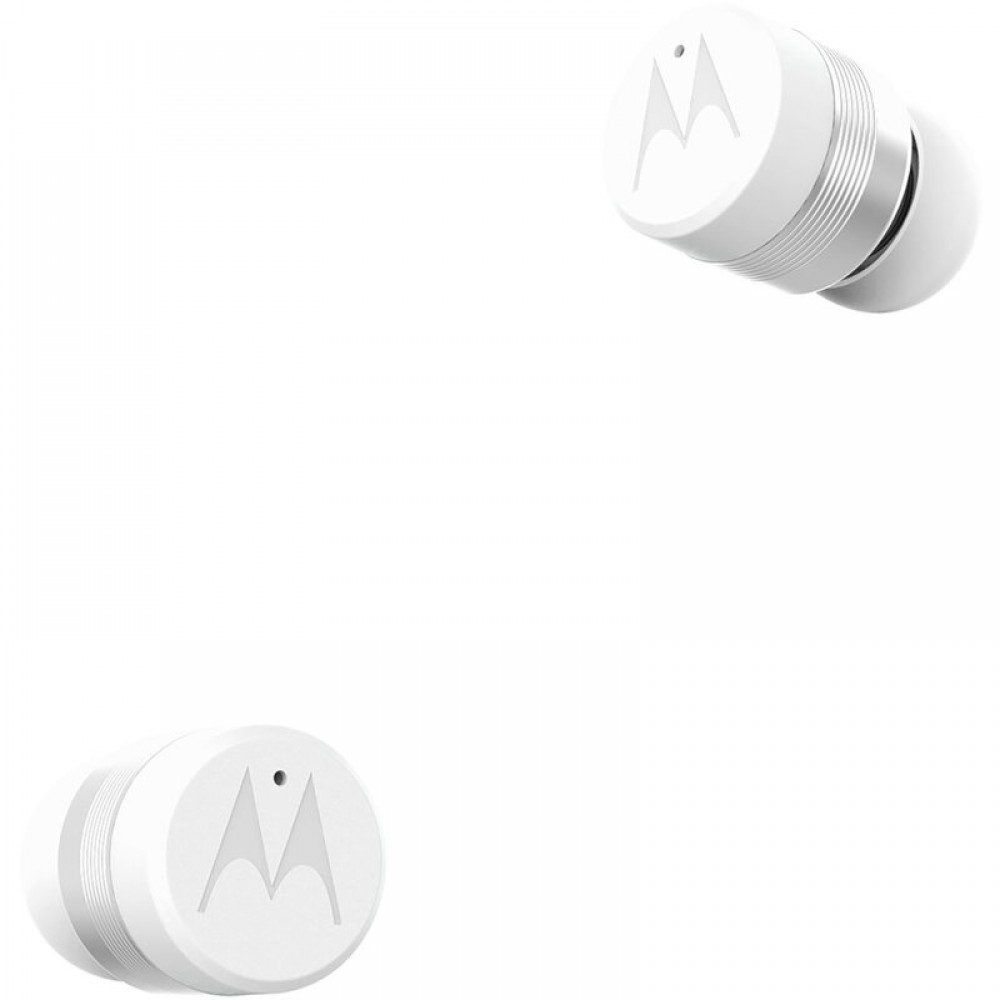 Motorola VERVE BUDS 120 White True wireless αδιάβροχα ασύρματα Bluetooth ακουστικά φόρτιση με USB Type-C