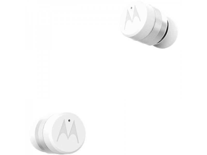 Motorola VERVE BUDS 120 White True wireless αδιάβροχα ασύρματα Bluetooth ακουστικά φόρτιση με USB Type-C