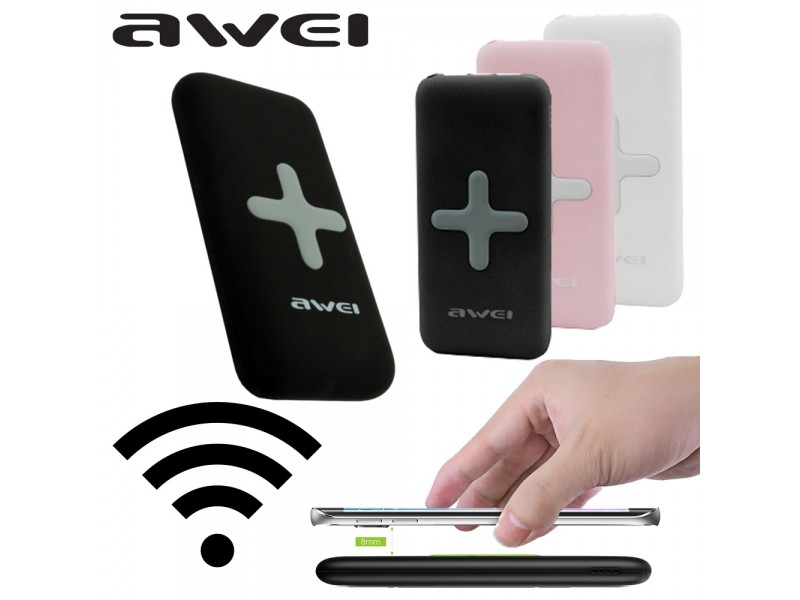 Awei p98k power bank ασύρματης φόρτισης 7000mah