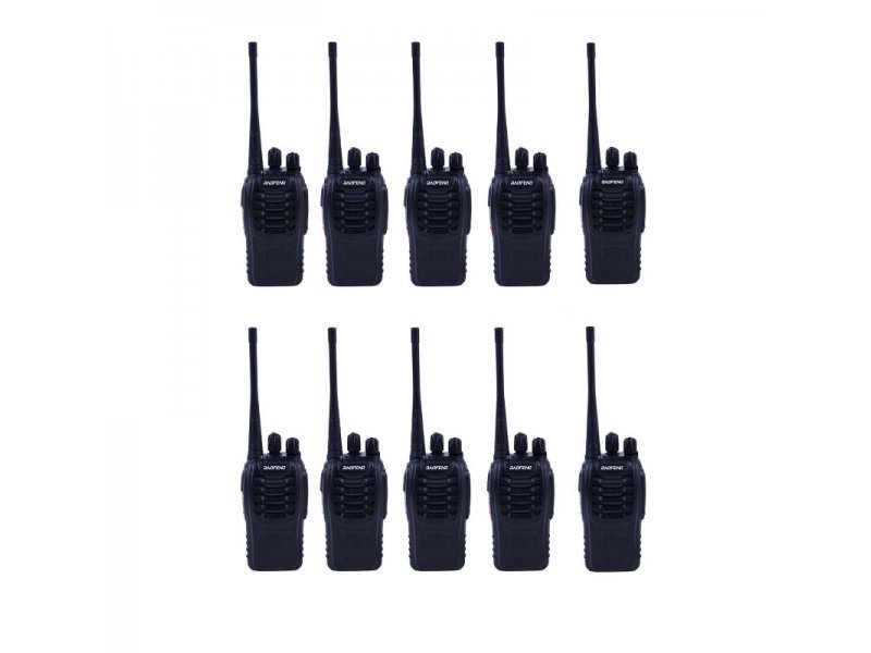Baofeng BF-888S (10 Τεμάχια) – Απόλυτη Ομαδική Επικοινωνία Χωρίς Χρεώσεις & Σήμα