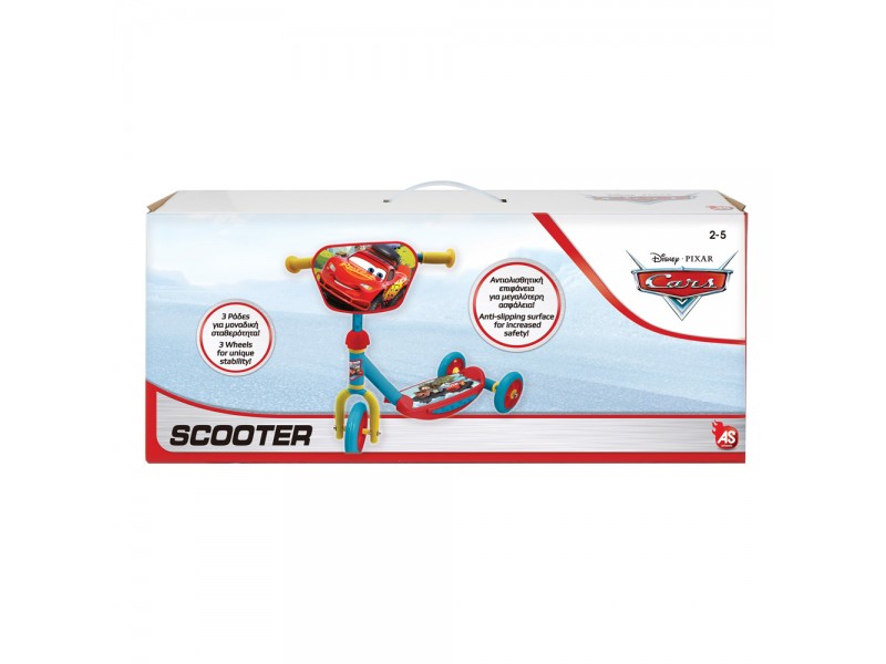 As Wheels Παιδικό Scooter Disney Cars Για 2-5 Χρονών