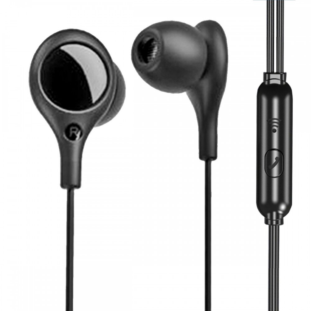 XO EP46 Noise-cancelling in-ear sleep Handsfree 1.2μ Μαύρο