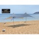 Ελαστική Τέντα Παραλίας Salty Tribe 3X2.5 Silver Blackout /Sand Ελαστική Τέντα Παραλίας Salty Tribe 3X2.5 Silver Blackout /Sand