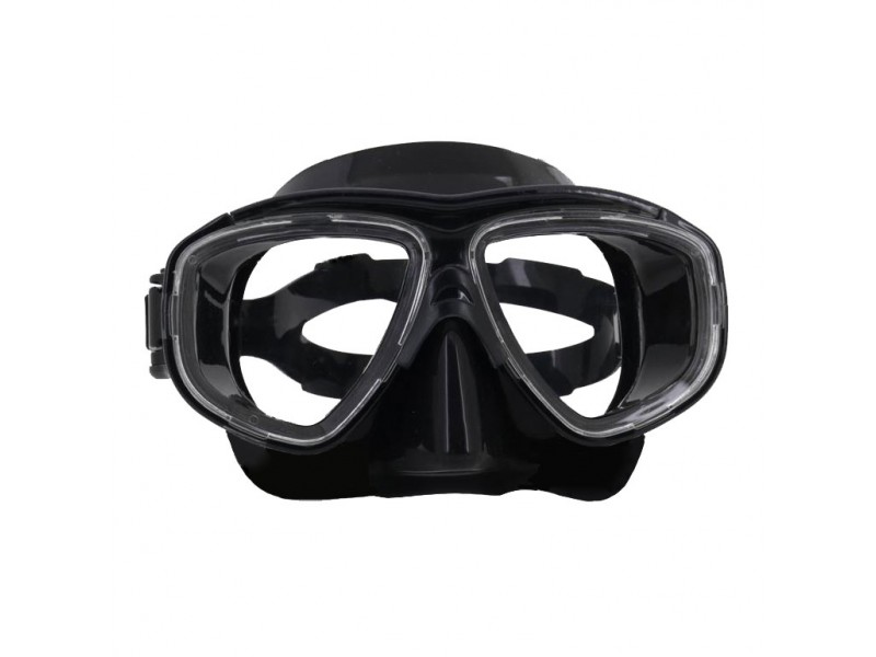 Μάσκα Θαλάσσης Σιλικόνης Wave M-1320 Σε Μαύρο Χρώμα