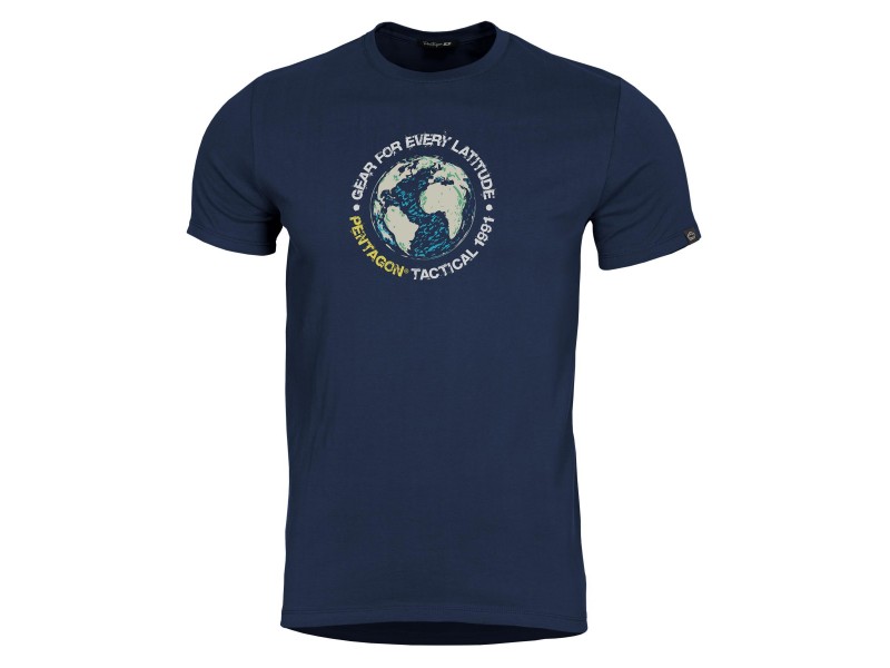 entagon Globe T‑Shirt Μπλουζάκι K09055 – 100% Βαμβάκι, 190Gsm, Comfort Fit entagon Globe T‑Shirt Μπλουζάκι K09055 – 100% Βαμβάκι, 190Gsm, Comfort Fit