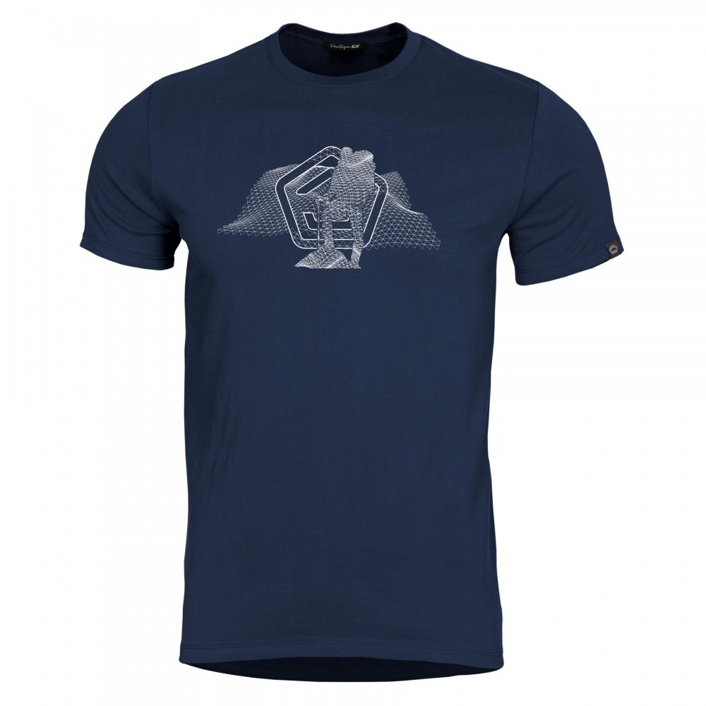 Pentagon Wireframe T‑Shirt Μπλουζ΄άκι K09056 – 100% Βαμβάκι, 190 Gsm, Comfort Fit