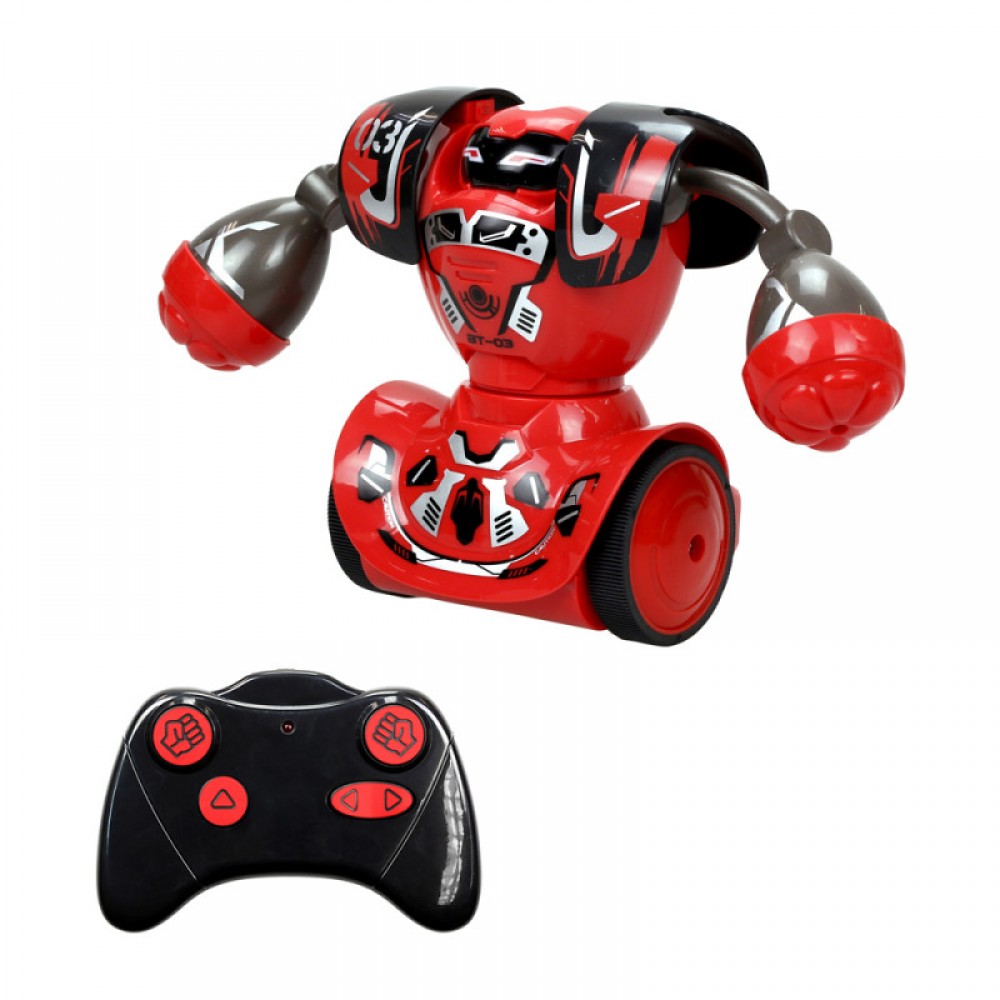 Silverlit Ycoo Robo Kombat Τηλεκατευθυνόμενο Ρομπότ Μαχητής Συσκευασία Προπόνησης Κόκκινο 5+ Χρονών