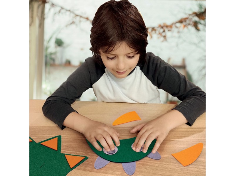 AS Craft Δεινόσαυρος Παιχνίδι Με 3 Χειροτεχνίες DIY Για 3+ Χρονών
