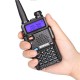 Ασύρματος πομποδέκτης Baofeng UV-5R Vhf-Uhf dual band 5 Watt