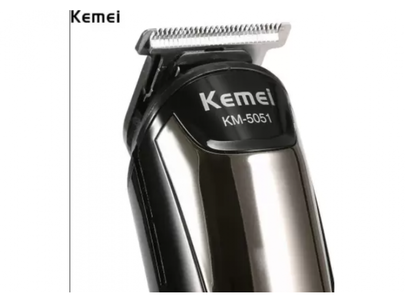 Kemei KM-5051 Επαναφορτιζόμενη Κουρευτική & Ξυριστική Μηχανή