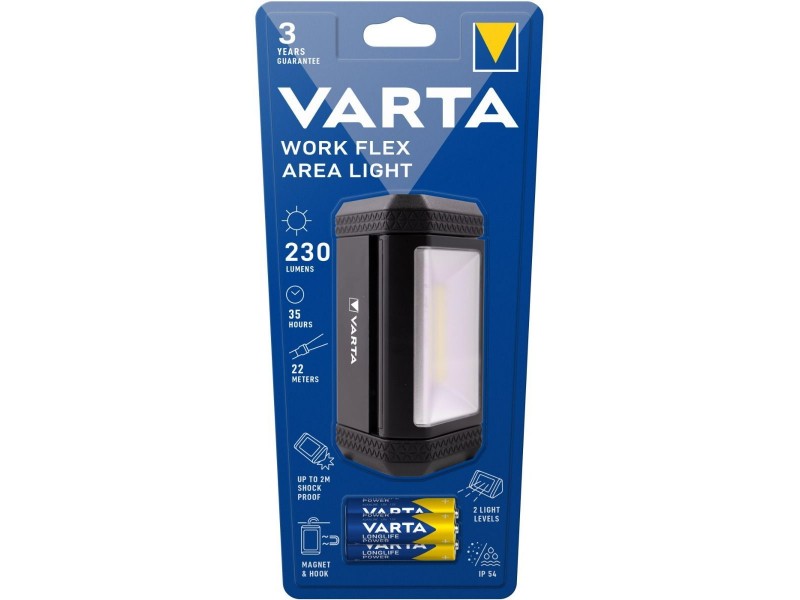 Varta Προβολέας Εργασίας Μπαταρίας LED IP54 με Φωτεινότητα έως 200lm