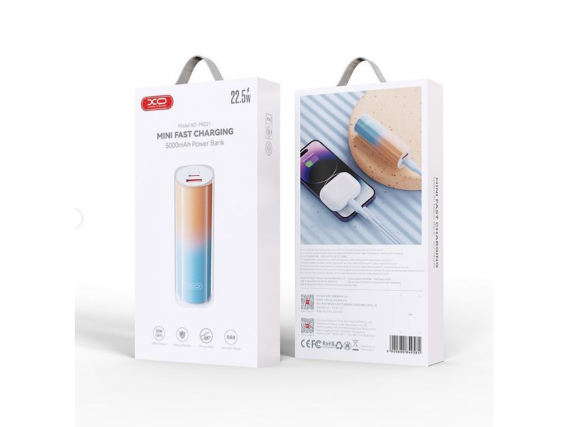 Power Bank PR221 5000mAh QC22.5W/PD20W Fast Charging