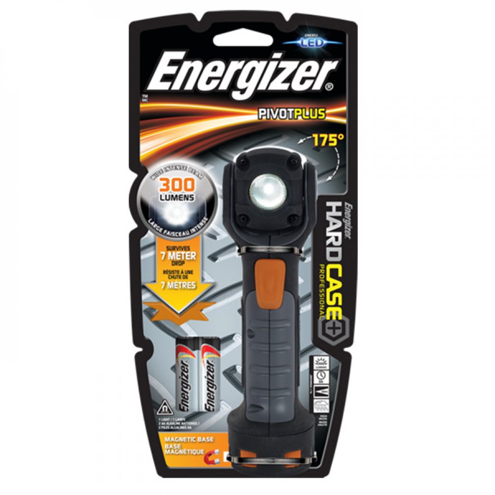 Energizer Hard Case Professional Φακός Με Μαγνήτη, 300 Lumens