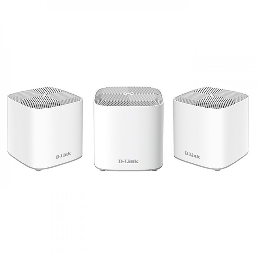 D-LINK COVR-X1863 Home Mesh Wi-Fi 6 System, Με 3 Σημεία COVR Για Κάλυψη Έως Και 600τ.μ.