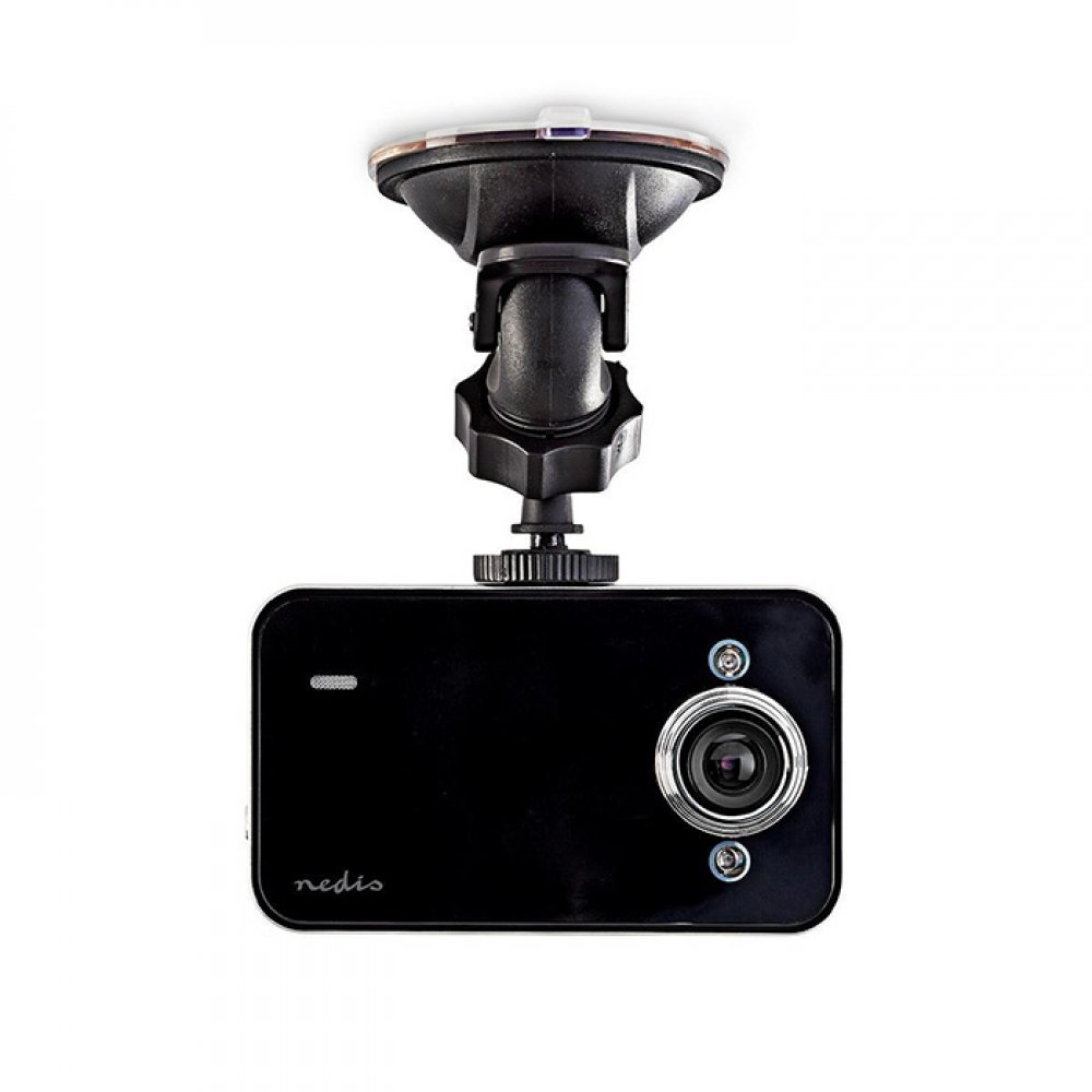 NEDIS DCAM06BK HD Καταγραφική Κάμερα 2.4'' Για Ταμπλό Αυτοκινήτου 