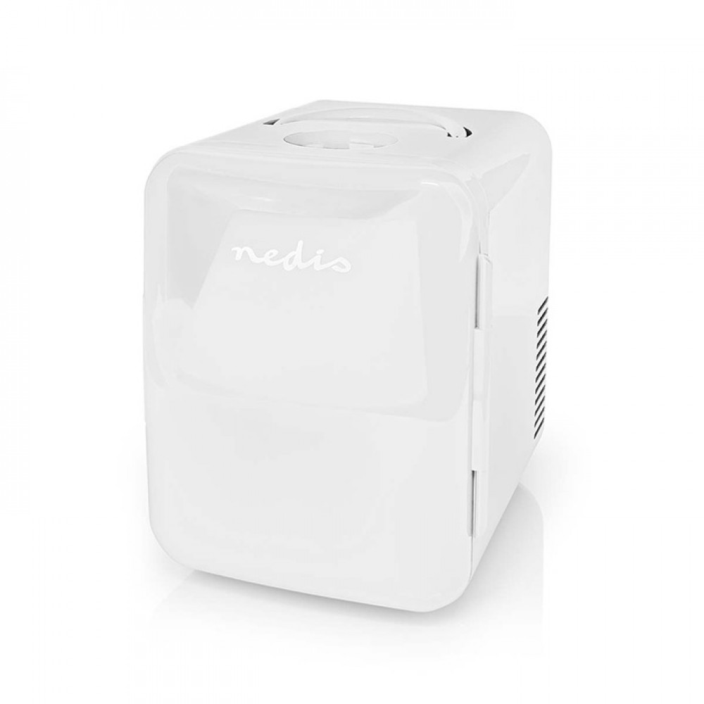 233-2065 Nedis KAFR120CWT Mini Φορητό Ηλεκτρικό Ψυγείο 4L Σε Λευκό Χρώμα