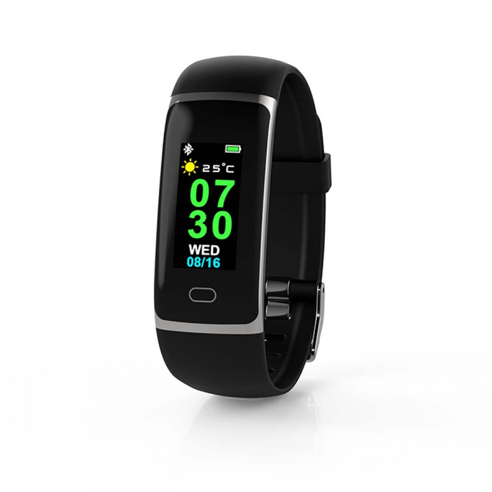 Activity Tracker Nedis BTSW001BK Smart Watch LCD Display IP67 Android / IOS Black