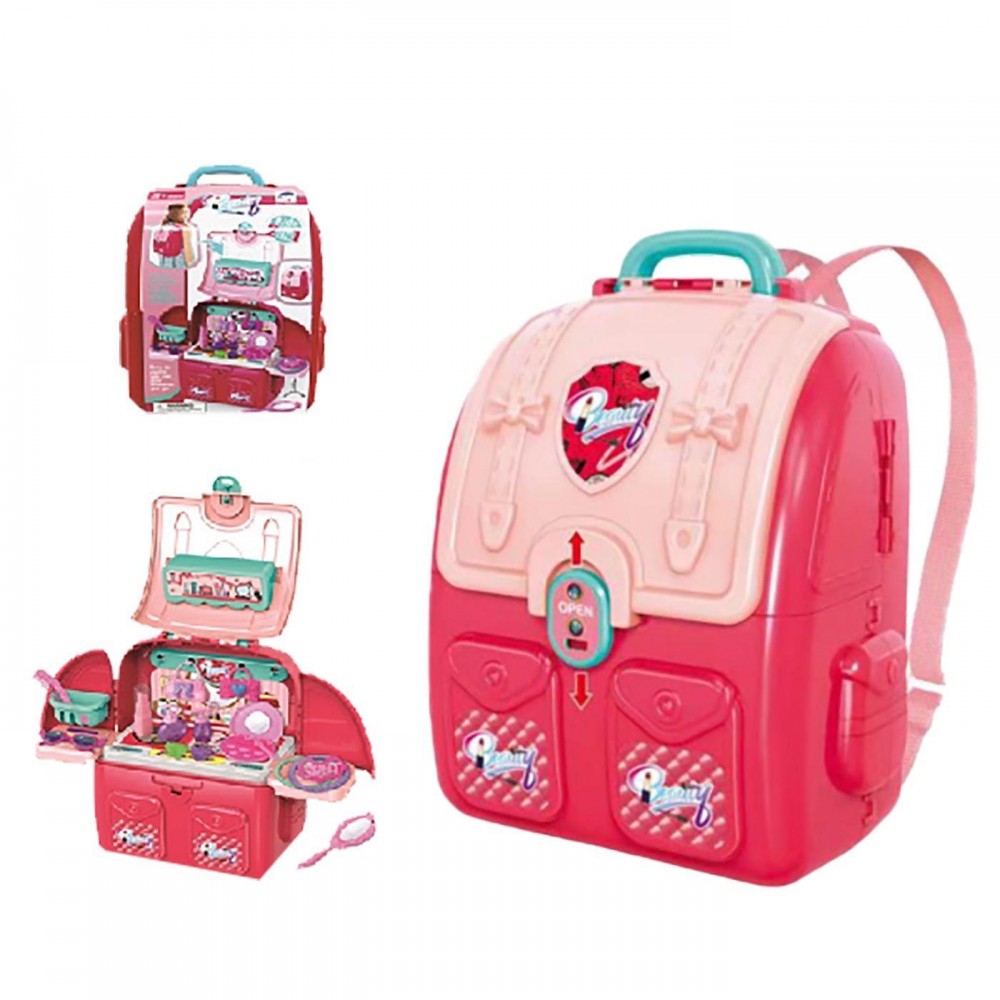 Μεσαία Τουαλέτα Ομορφιάς Βαλιτσάκι 21x24x11cm ToyMarkt 971114