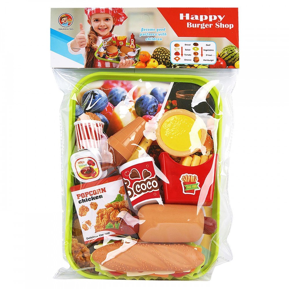 Happy Burger Shop Σε Σακουλάκι 24x35cm ToyMarkt 971135