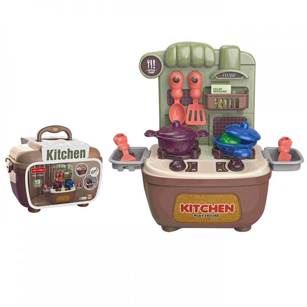 Βαλιτσάκι Κουζίνα 19 ΤΕΜ 15x12x12cm ToyMarkt 971179
