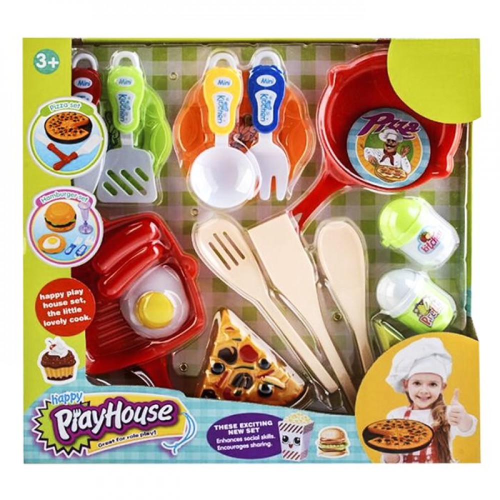Κουτί Κουζινικά Mini Deluxe Set 34x33cm ToyMarkt 97849