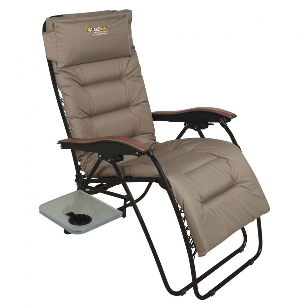 Πολυθρόνα Πτυσσόμενη Oztrail Sun Lounge Brampton Με Τραπεζάκι Ozt-432