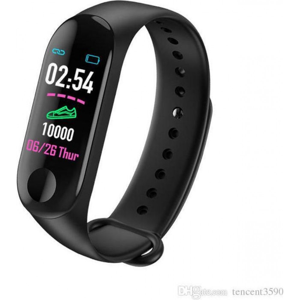 Ρολόι Fitness Tracker Με Πιεσόμετρο Και Μετρητή Καρδιακών Παλμών Smart Band M3