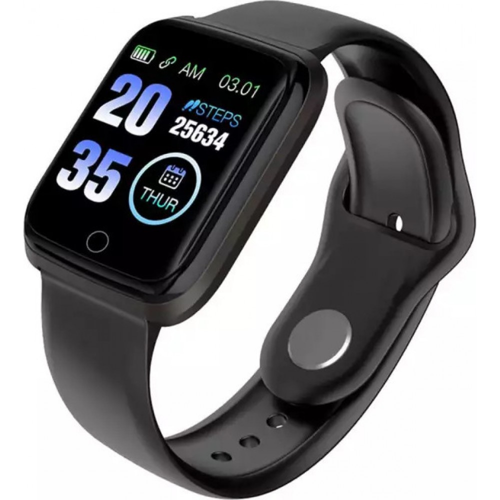 Smartwatch M6 Με Bluetooth Και Οθόνη Αφής Σε Μαύρο Χρώμα