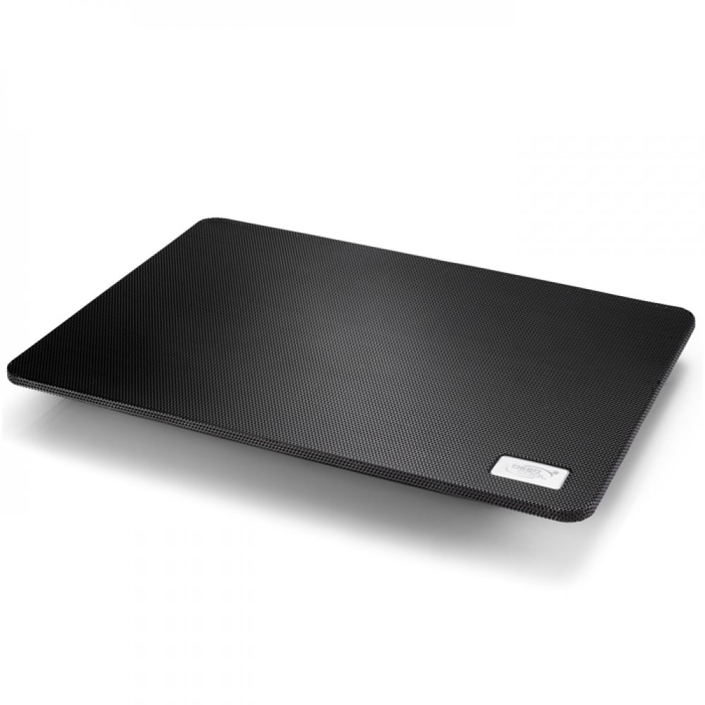 Notebook cooler με 1 μεγάλο ανεμιστήρα N1 Black για laptop έως 15.6"