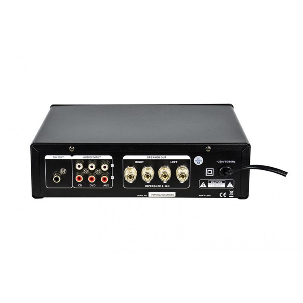 Pm1/BT Koda React Ενισχυτής Ήχου Hi-Fi 2x20W Με Bluetooth Σε Μαύρο Χρώμα