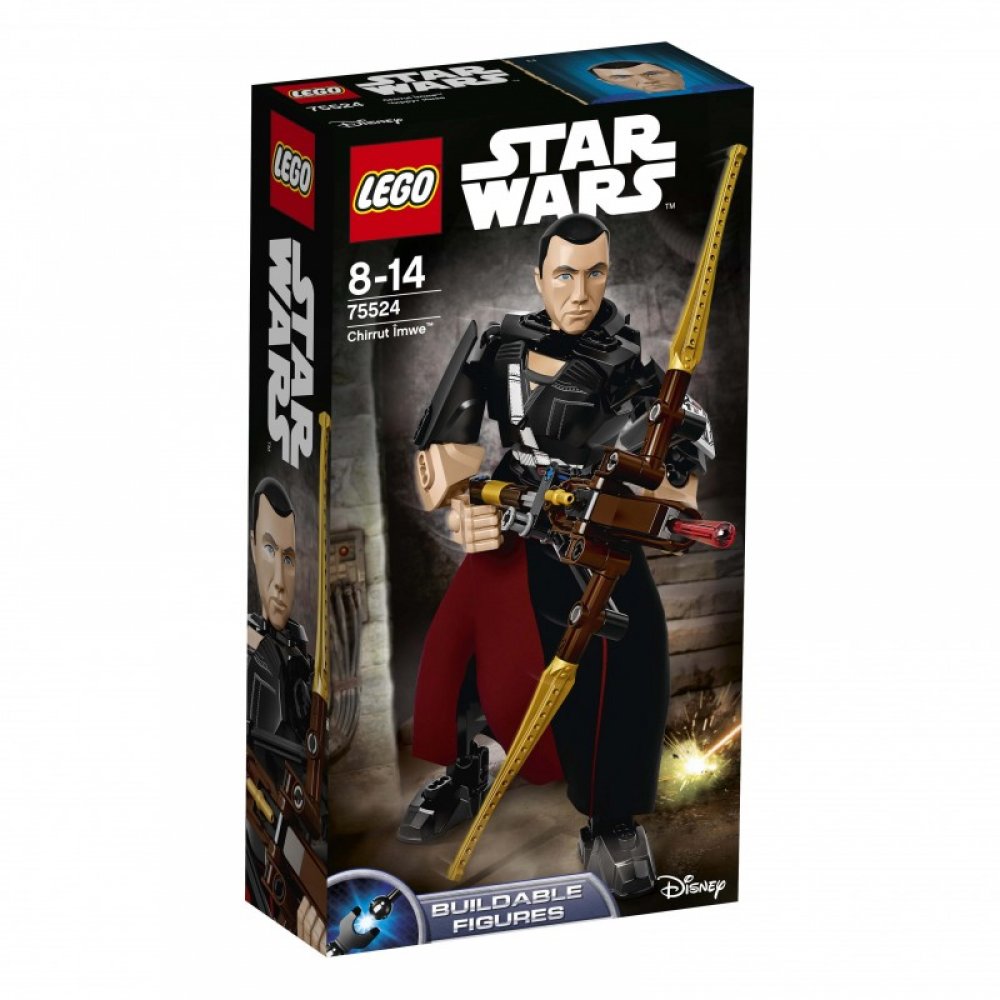Lego Star Wars:Buildable Figures-Chirrut Imwe Τυφλός Πολεμιστής Μοναχός (75524)