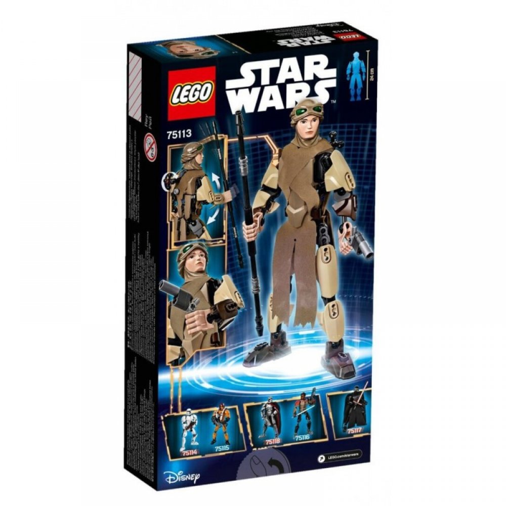 Lego Star Wars: Buildable Figures-Rey (75113)
