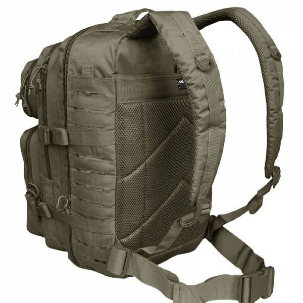 MIL-TEC Σακίδιο Πλάτης 36L US Χακί Laser Cut Assault Backpack LG 14002701