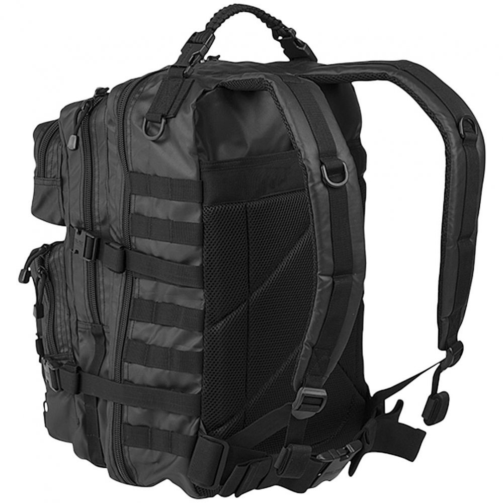 MIL-TEC Σακίδιο Πλάτης 36L Μαύρο Tactical Black BackPack US Assault L 14002288