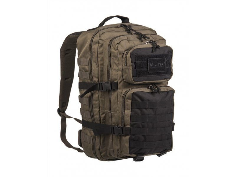 MIL-TEC Σακίδιο Πλάτης Χακί/Μαύρο 36L Ranger Green/Black BackPack US Assault L 14002301 MIL-TEC Σακίδιο Πλάτης Χακί/Μαύρο 36L Ranger Green/Black BackPack US Assault L 14002301