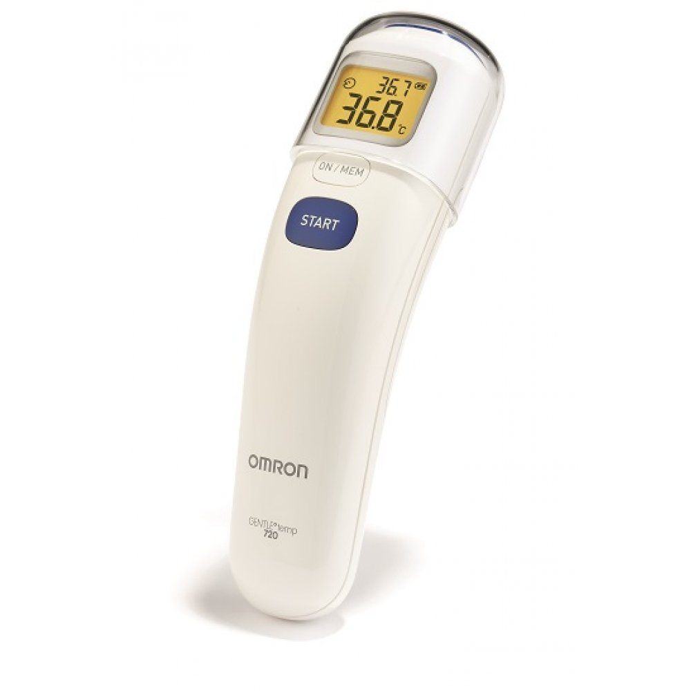 Omron Gentle Temp 720 Ψηφιακό Θερμόμετρο Μετώπου για μέτρηση πυρετού σε 1 Δευτερόλεπτο