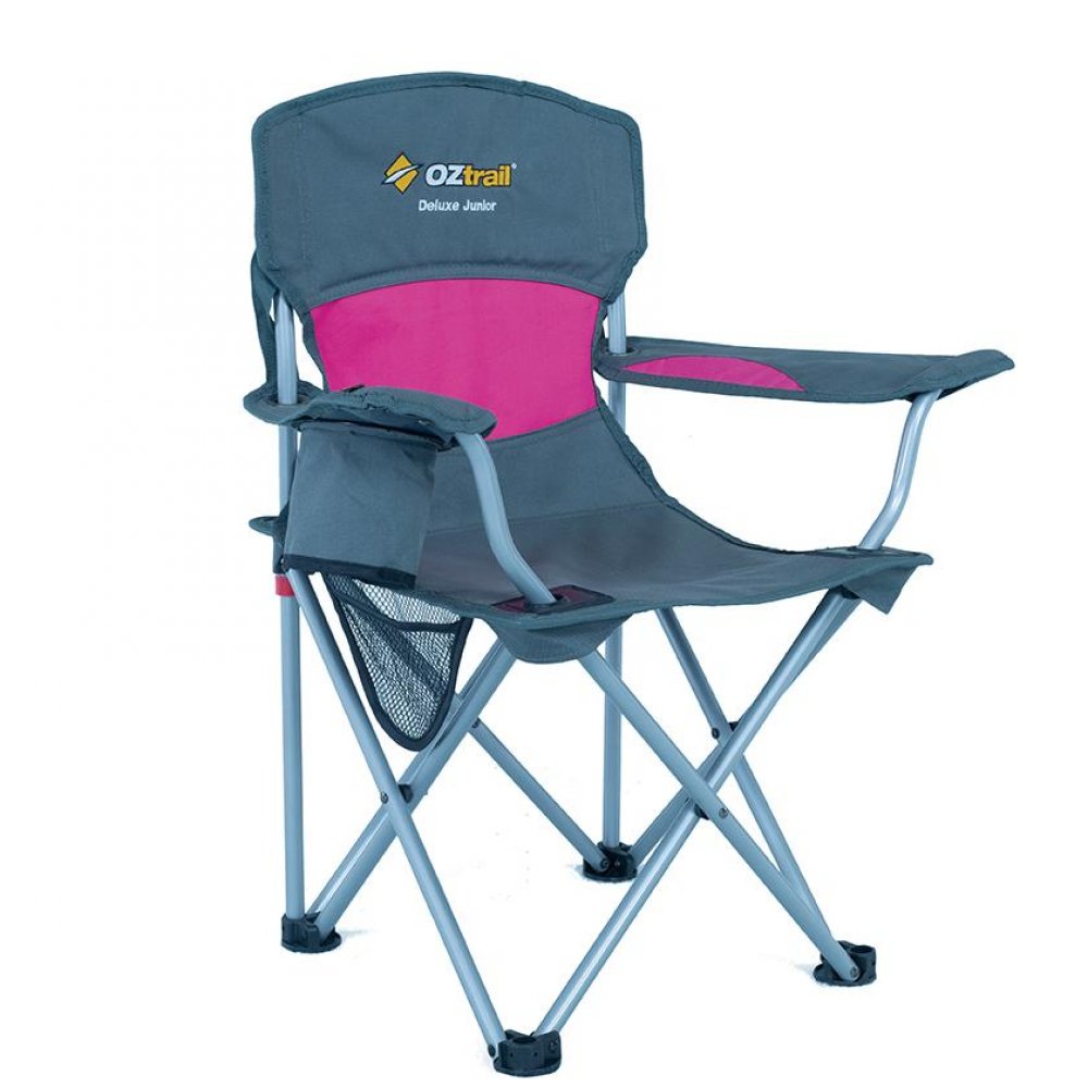 Ozt-395 Παιδική Καρέκλα Πτυσσόμενη Oztrail Deluxe Junior Ρόζ