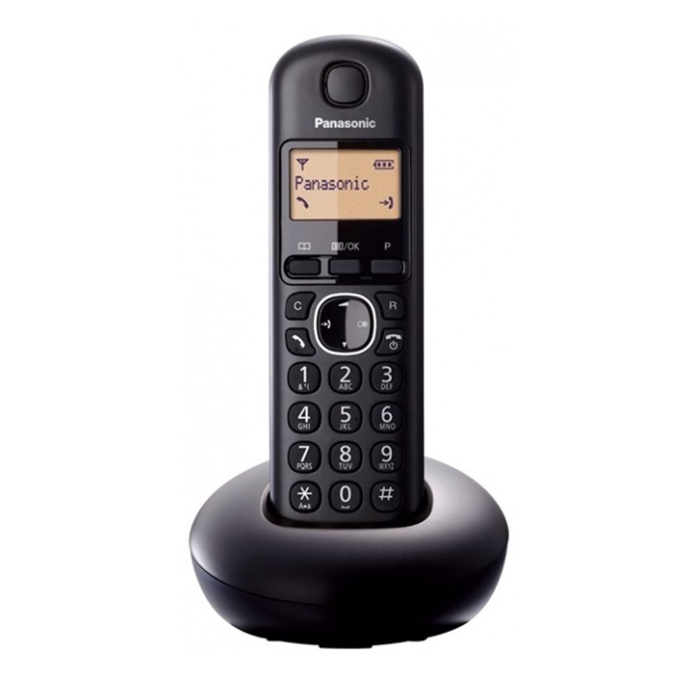 Panasonic KX-TGB210GRB Black Ασύρματο τηλεφωνο με μεγάλη φωτιζόμενη οθόνη