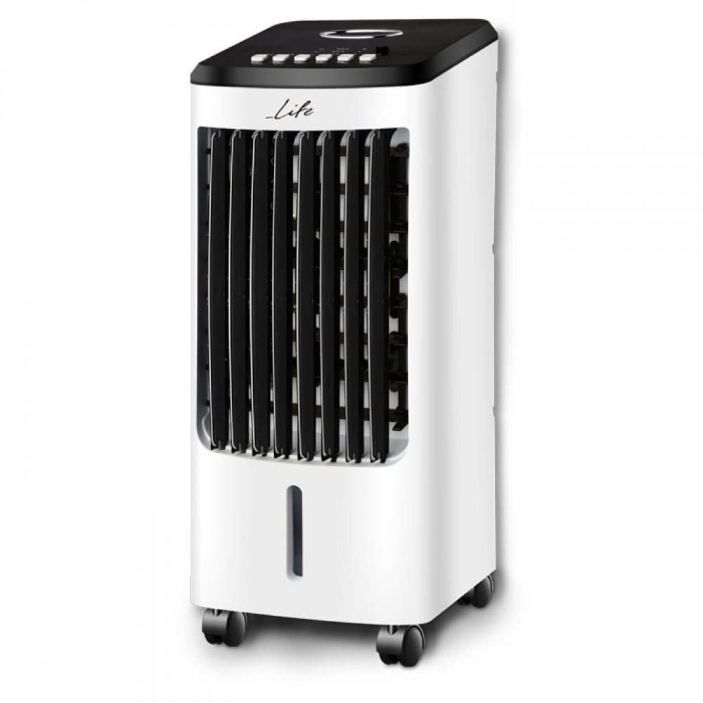 Air Cooler Με Λειτουργία Ψύξης Μέσω Εξάτμισης Νερού, 80W. 