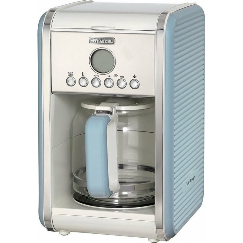 Ariete 1342/05 Καφετιέρα Φίλτρου Light Blue Vintage 