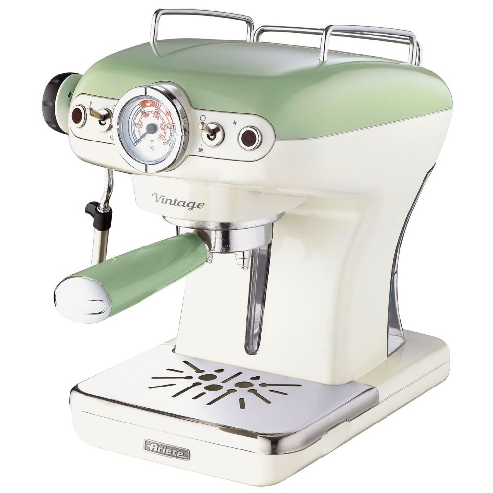 Ariete 1389/14 Καφετιέρα Espesso Χειροκίνητη Green Vintage 